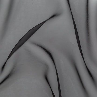 Shimmering Organza - Black - Julliette Collection