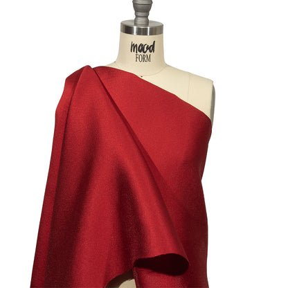 Kestrel Tango Red Novelty Polyester Pique - Detail