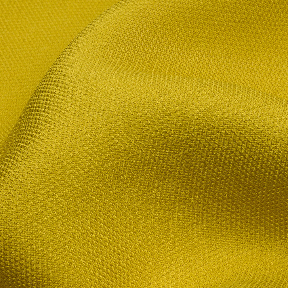 Kestrel Gamboge Novelty Polyester Pique - Detail