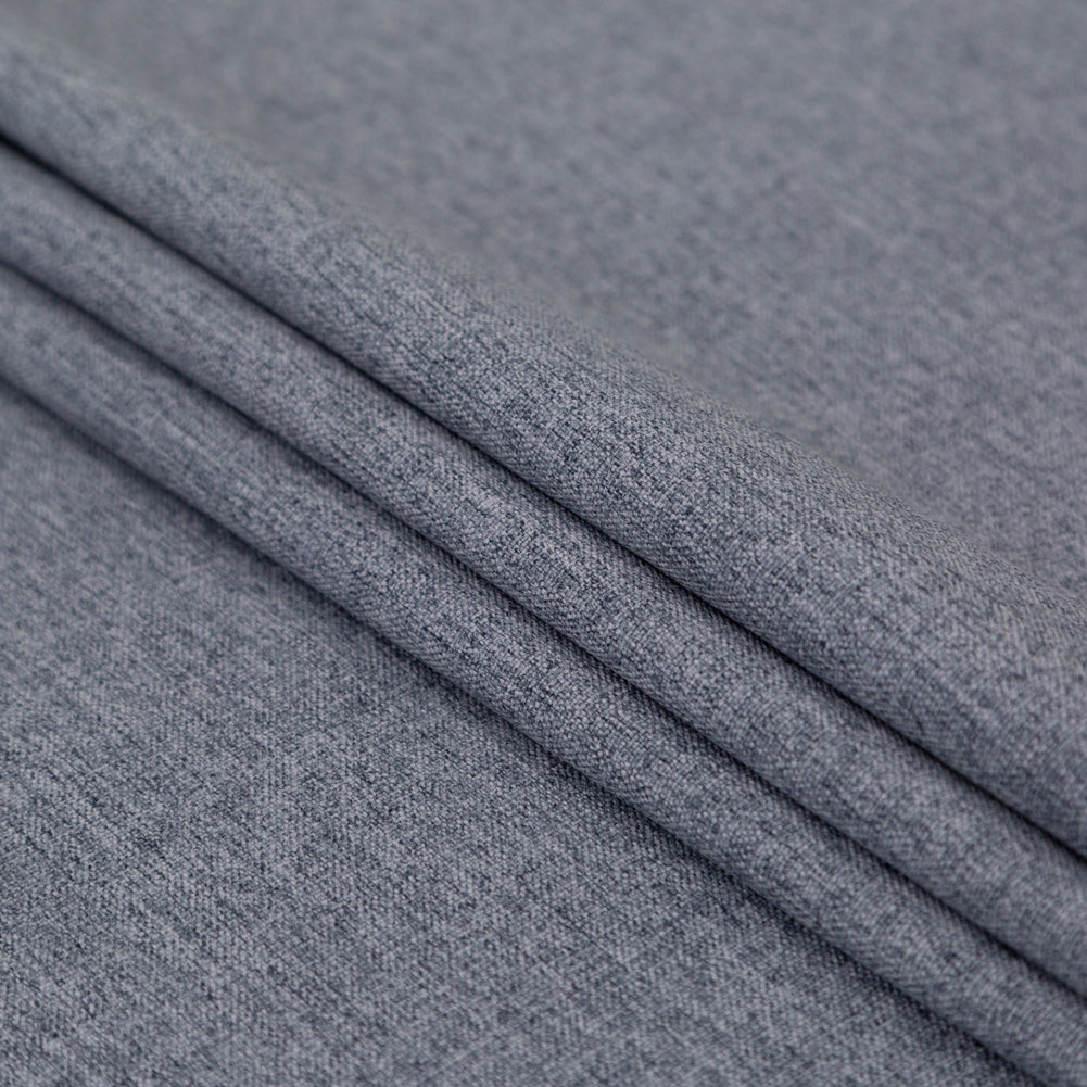 Denim Lightweight Polyester Canvas - Folded