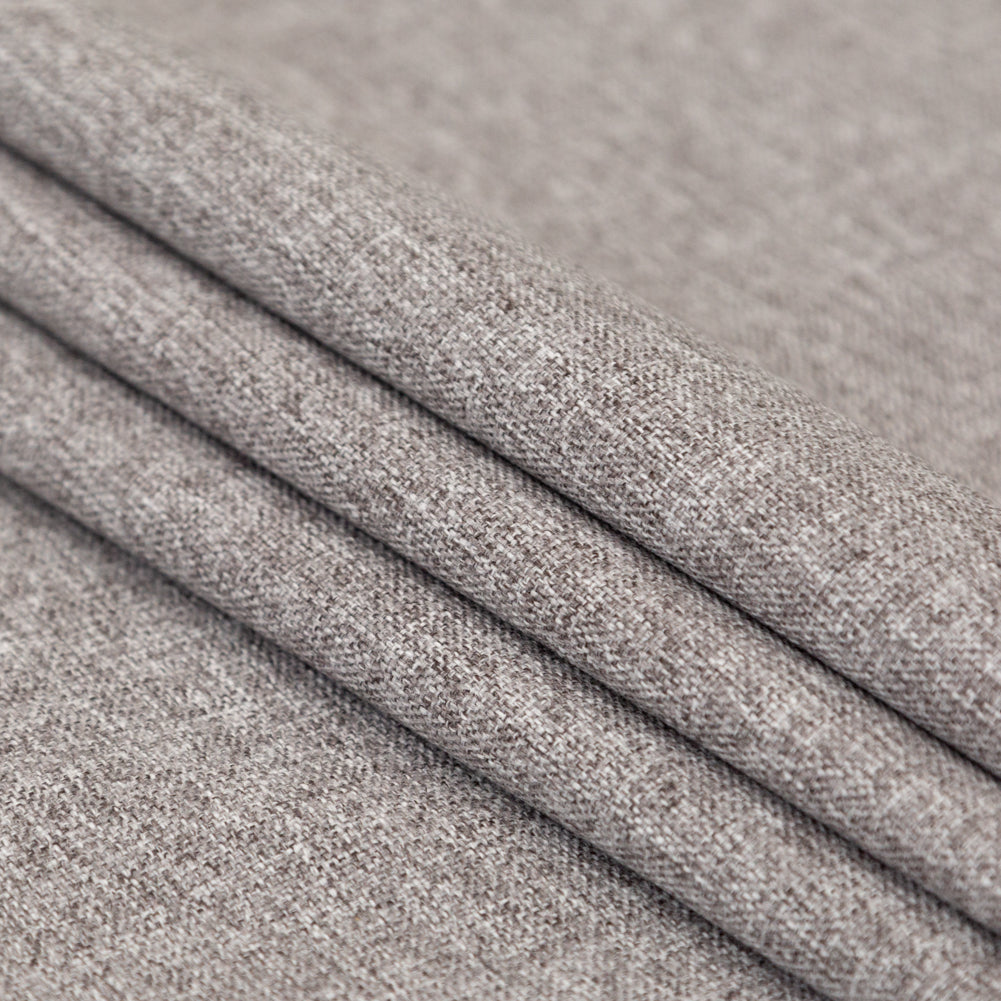 Charcoal Lightweight Polyester Canvas - Folded