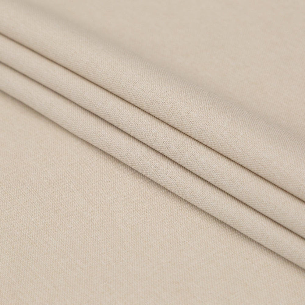 Cosme Natural Lightweight Polyester Canvas Folded