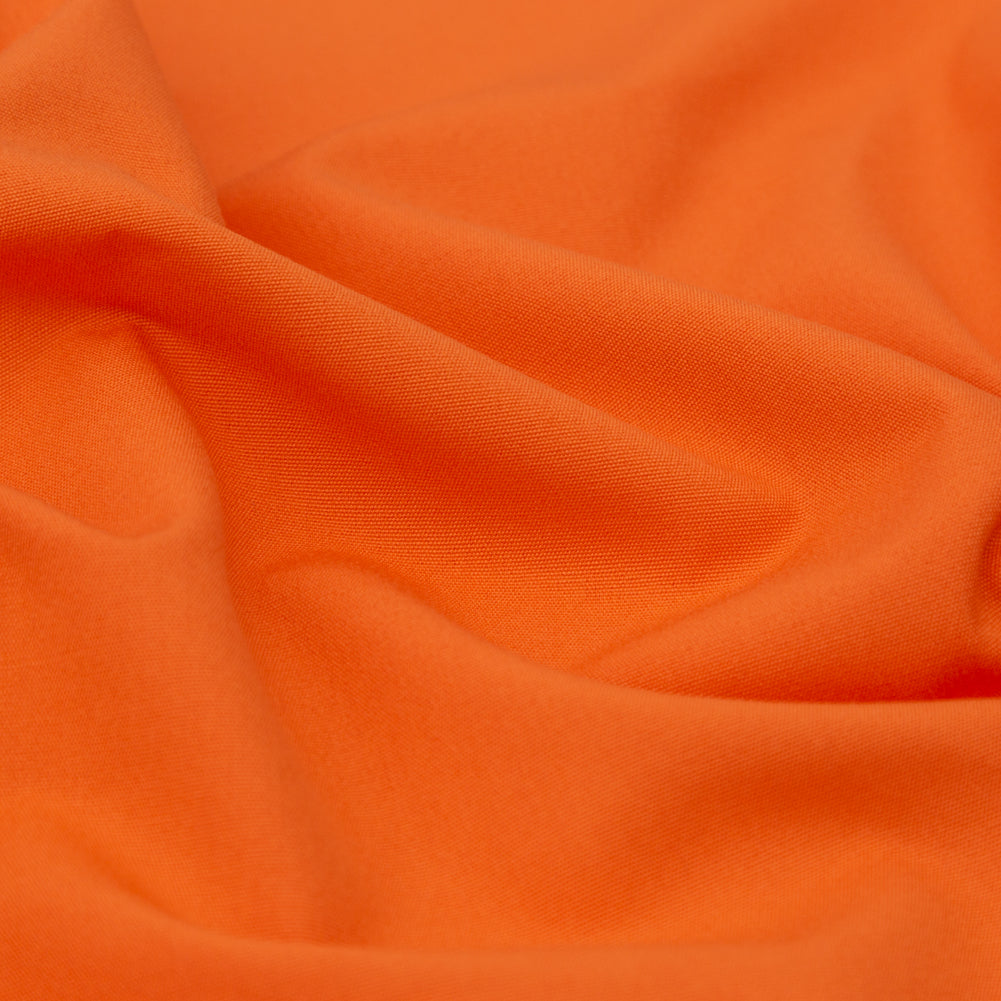 Red Orange Water Repellent Canvas - Detail
