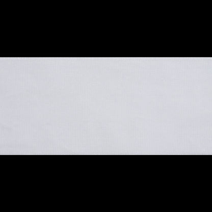 Single Faced Velvet Ribbon Made in Italy - 2.875" - White - Sabine Collection