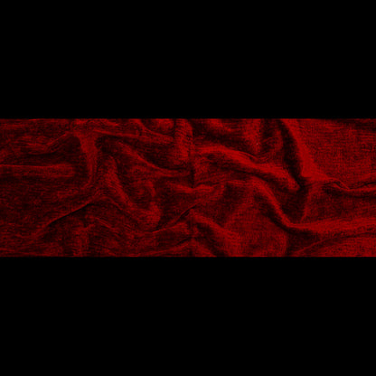 Sinful Red Polyester Upholstery Chenille Full