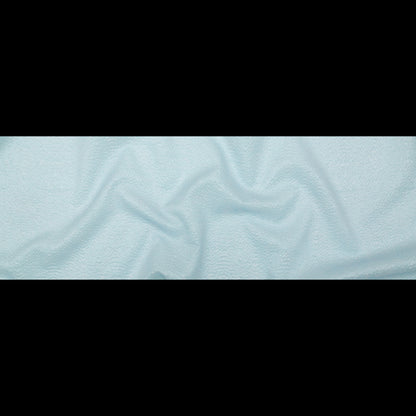 Metallic Blue Striped Bubble Wrap Organza Brocade Folded