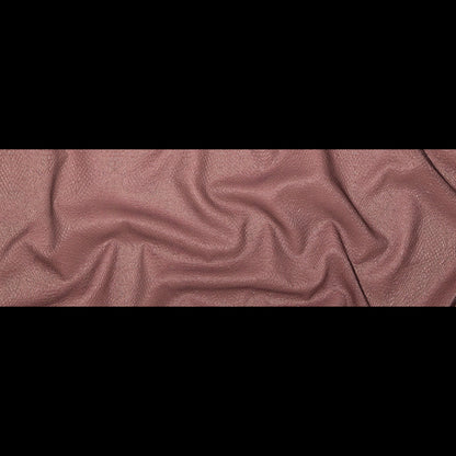 Metallic Wine Striped Bubble Wrap Organza Brocade - Folded