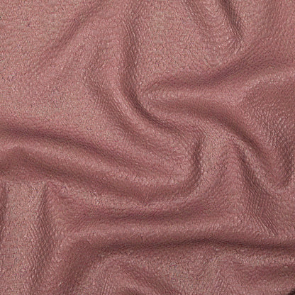 Metallic Wine Striped Bubble Wrap Organza Brocade