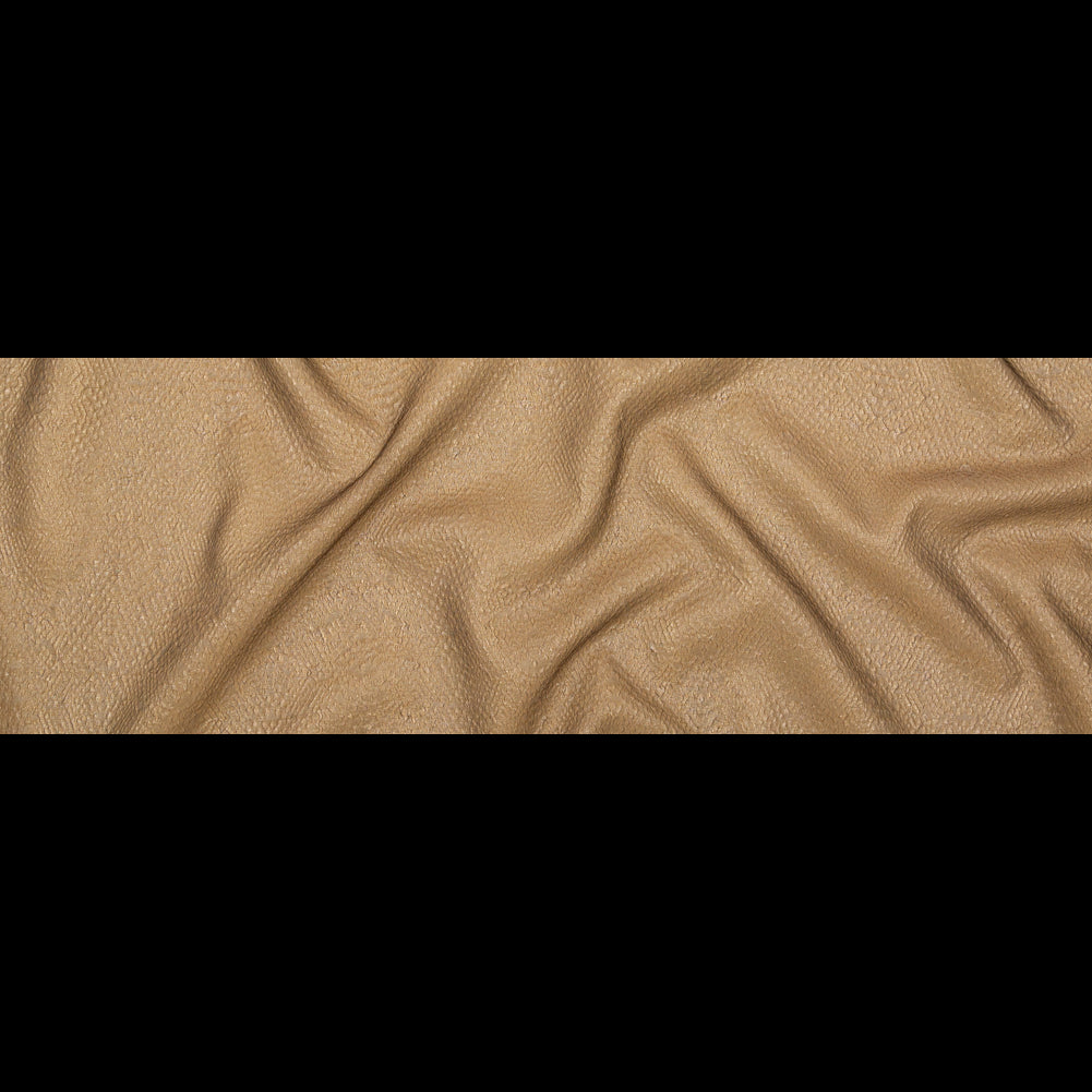 Metallic Gold Striped Bubble Wrap Organza Brocade Folded