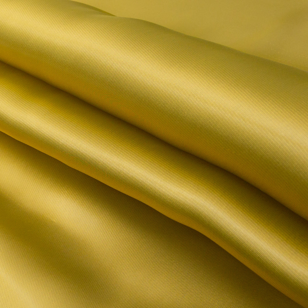 Satin-Faced Twill Organza - Luminous Rich Gold - Anise Collection Detail