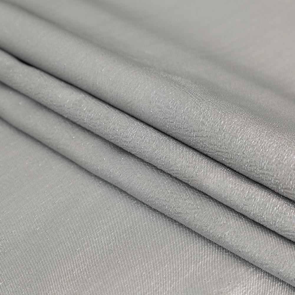Metallic Luxury Lame - Silver - Meriden Collection Detail