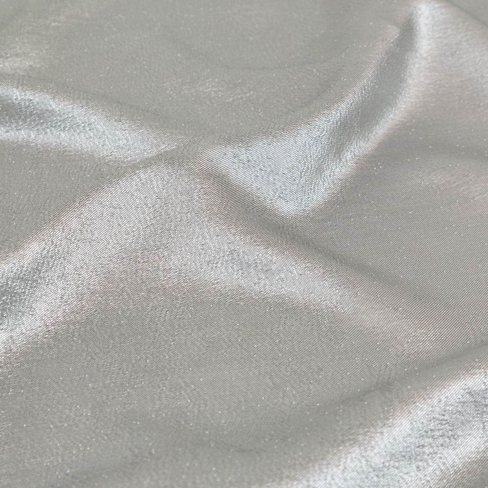 Metallic Luxury Lame - Silver - Meriden Collection Full