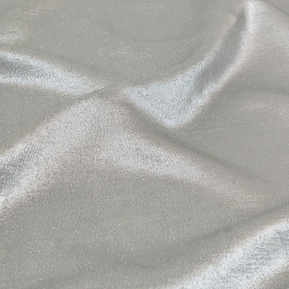 Metallic Luxury Lame - Silver - Meriden Collection Full