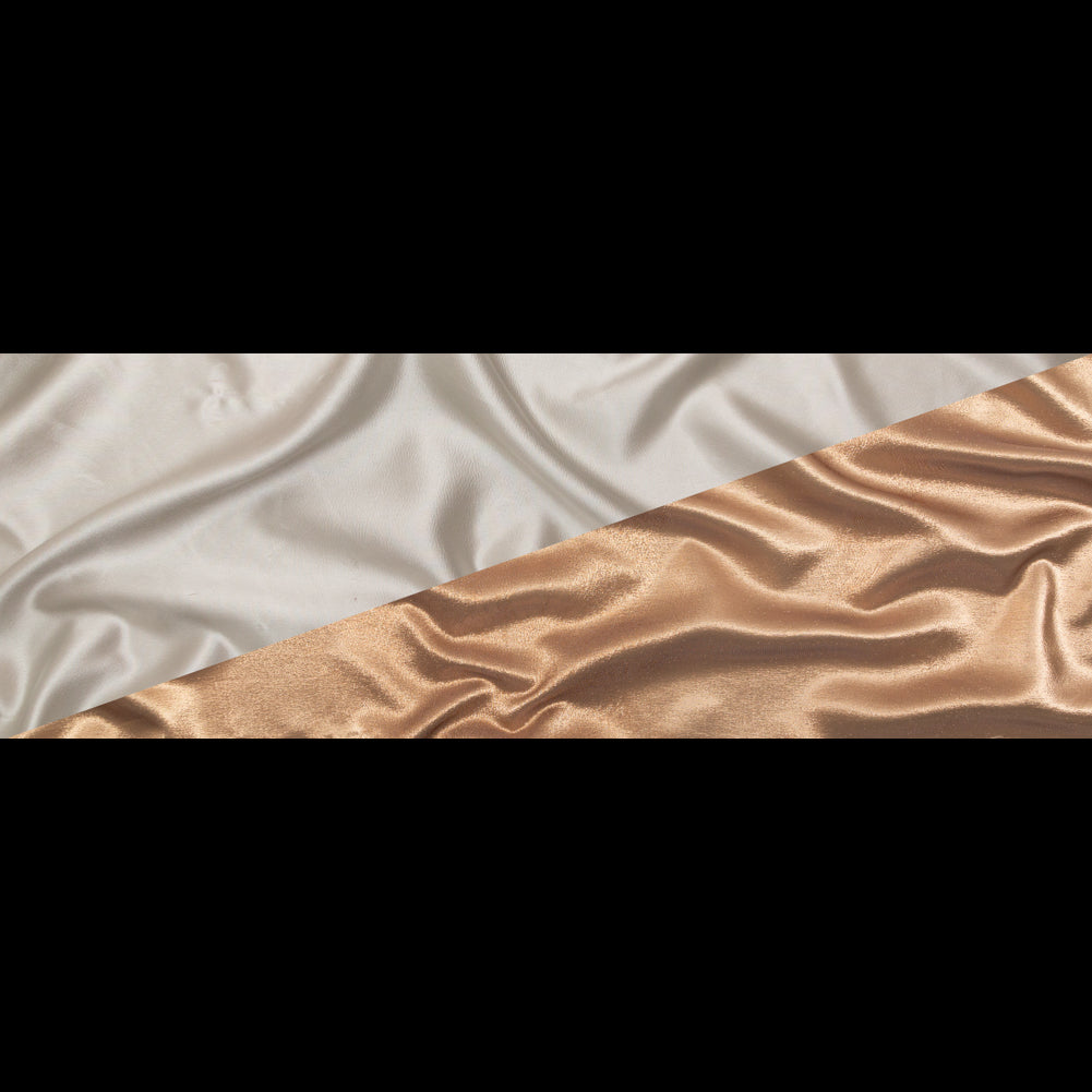 Metallic Copper Luxury Lame - Folded