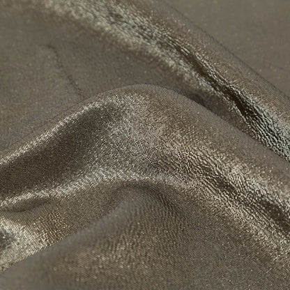 Metallic Pewter Luxury Lame - Full