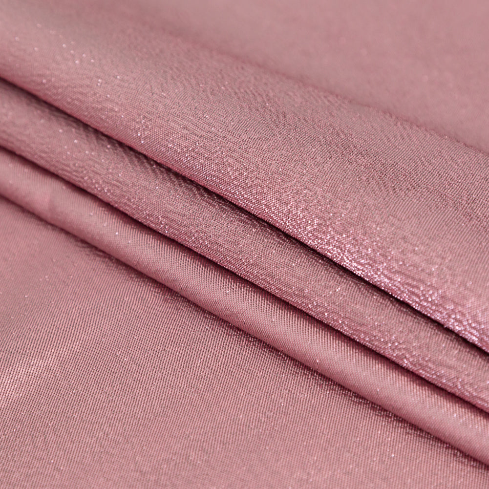 Metallic Luxury Lame - Pink - Meriden Collection Detail