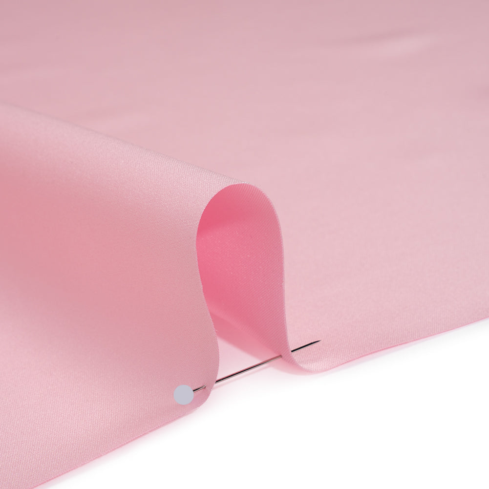 Polyester Satin - Peppermint Pink - Reverie Collection - Detail