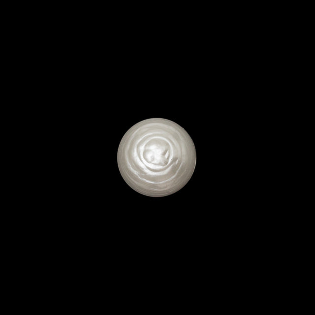 Italian Ivory Plastic Shank Button - 16L/10mm