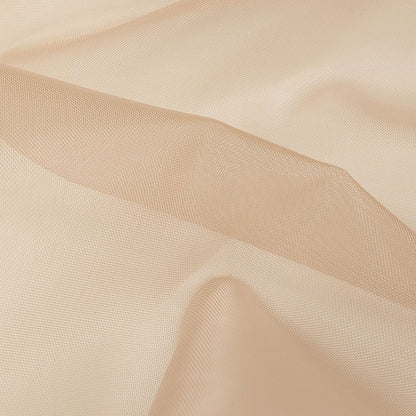 Stiff Polyester Organdy - Nude - Rhiannon Collection Folded