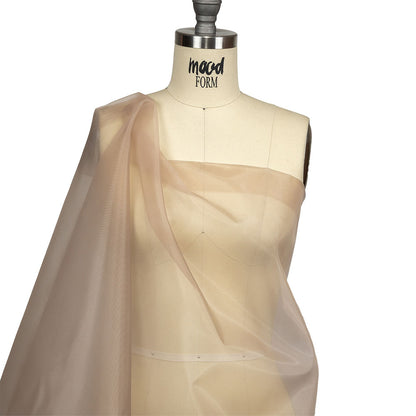 Stiff Polyester Organdy - Nude - Rhiannon Collection Detail