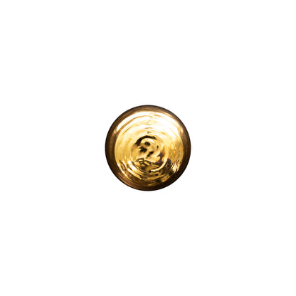 Italian Gold Domed Plastic Shank-Back Button - 18L/11.5mm