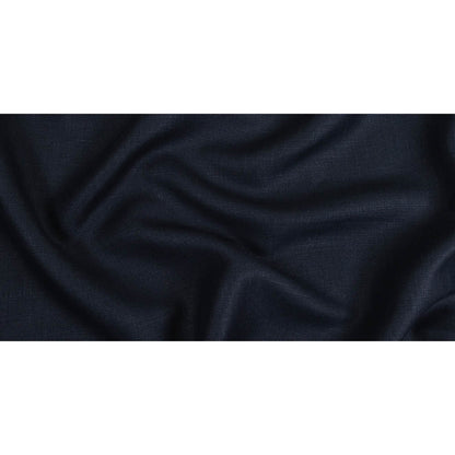 Navy Heavyweight Linen Woven - Full