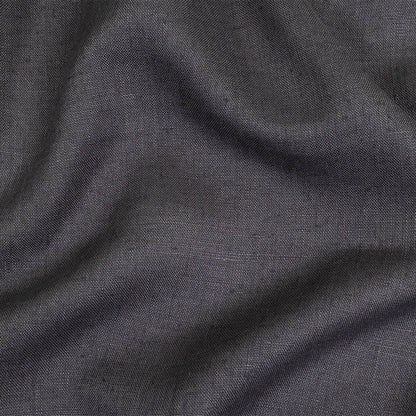 Charcoal Heavyweight Linen Woven
