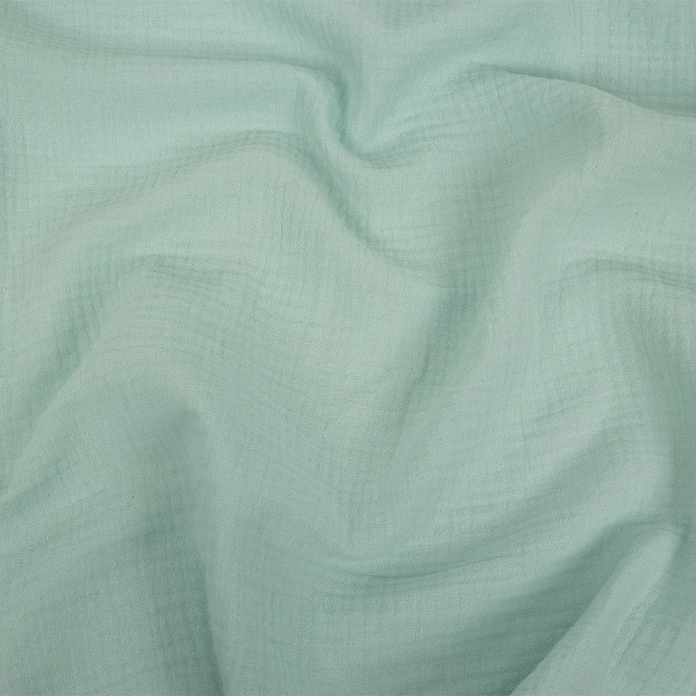 Talamanca Dark Mint Double Cotton Gauze