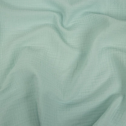 Talamanca Dark Mint Double Cotton Gauze