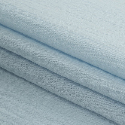 Talamanca Light Blue Double Cotton Gauze - Detail