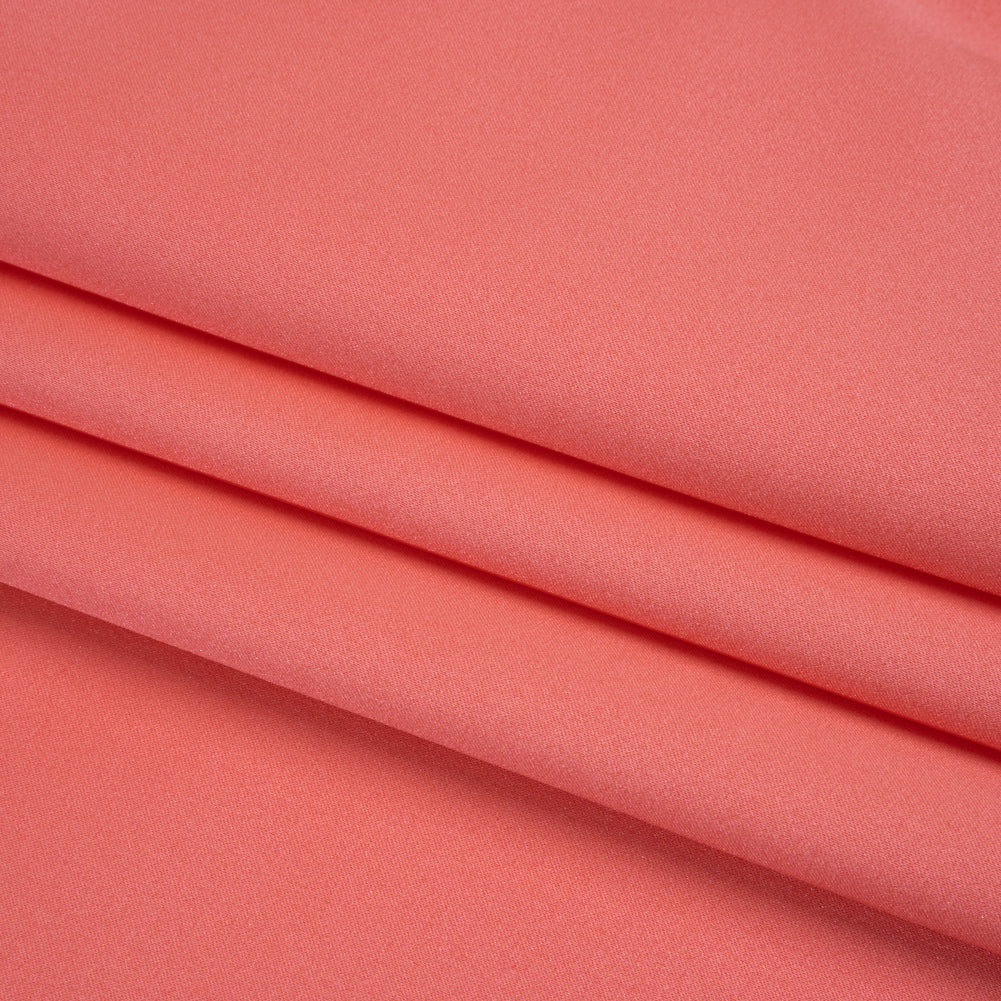 Polyester Satin - Fiesta Coral - Reverie Collection - Folded