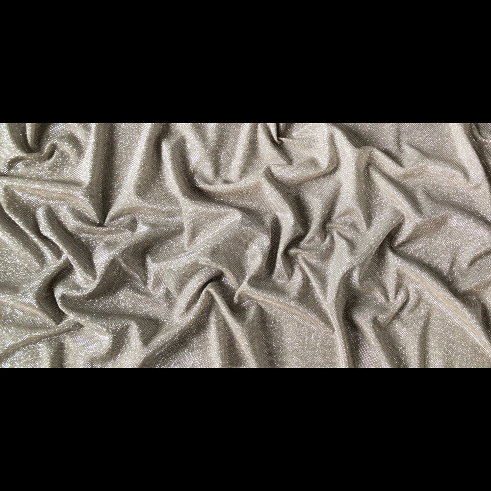 Two-Tone Galaxy Lame - Taupe - Andromeda Collection Folded