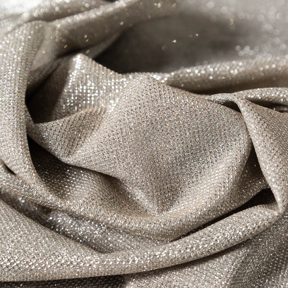 Two-Tone Galaxy Lame - Taupe - Andromeda Collection Full