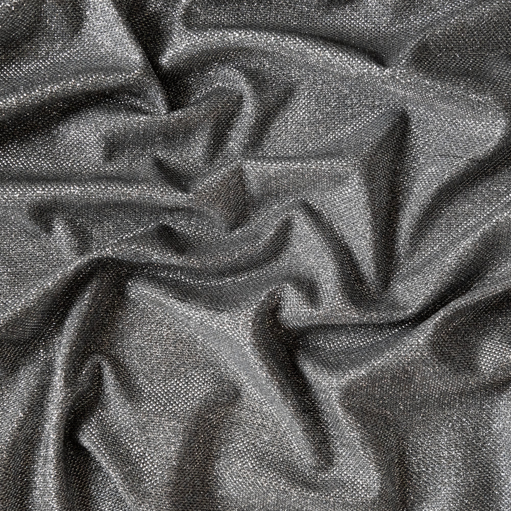 Andromeda Dark Silver Two-Tone Galaxy Lame