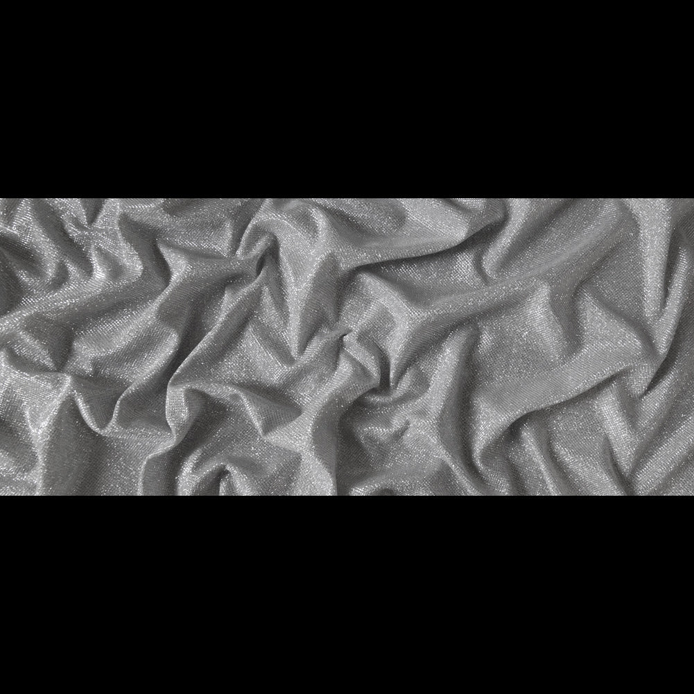 Andromeda Silver Two-Tone Galaxy Lame - Folded