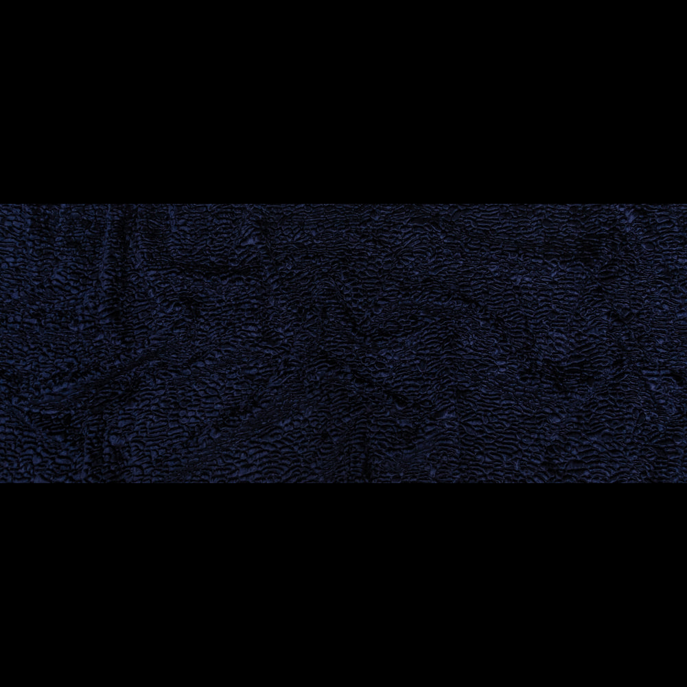 Premium Dark Navy Faux Persian Lamb Fur - Folded
