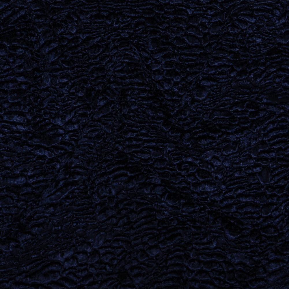 Premium Dark Navy Faux Persian Lamb Fur