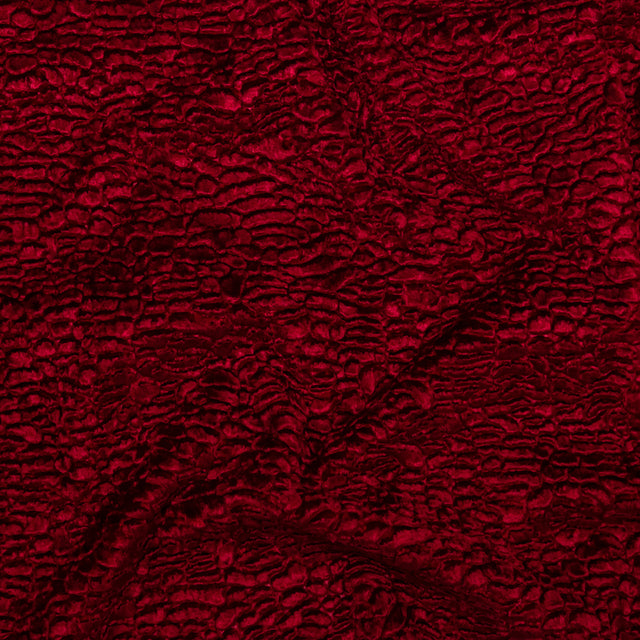 Faux Persian Lamb Fur - Red - Annette Collection
