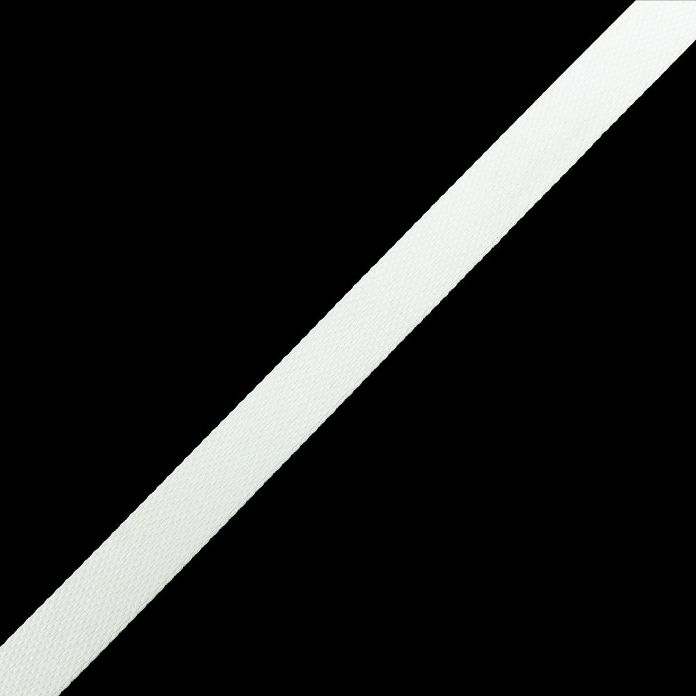 Italian White 1.10 mm Gauge Webbing - 0.875