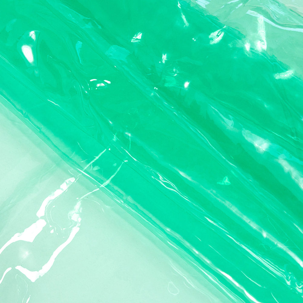 Aqua-Tinted Clear Vinyl - 10 Gauge - Farbe Collection Detail