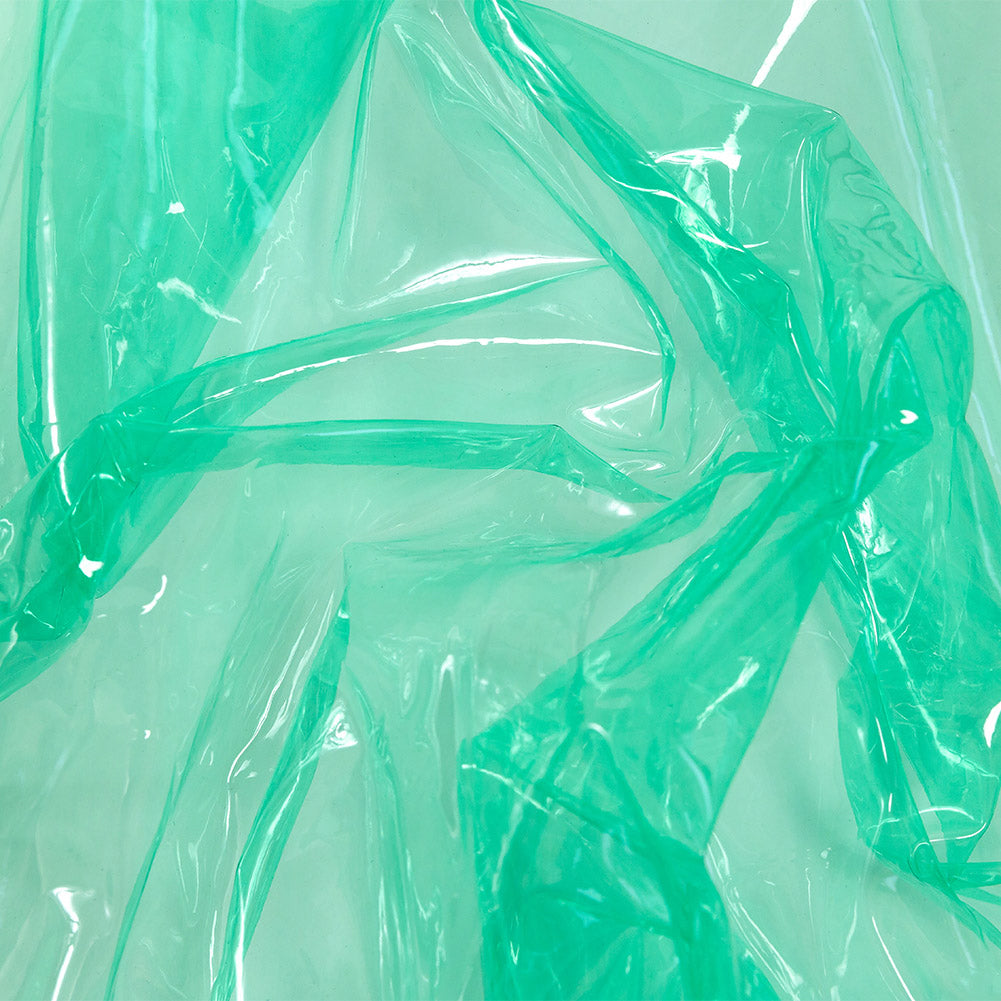 Aqua-Tinted Clear Vinyl - 10 Gauge - Farbe Collection