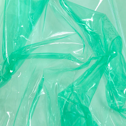 Aqua-Tinted Clear Vinyl - 10 Gauge - Farbe Collection