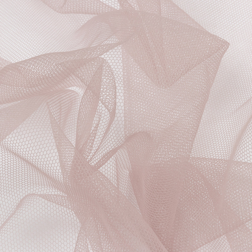 Soft Nylon Tulle - Woodrose - Leonardo Collection Folded