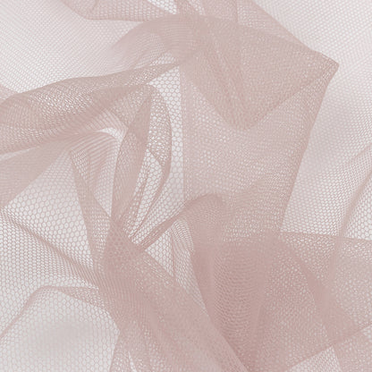 Soft Nylon Tulle - Woodrose - Leonardo Collection Folded