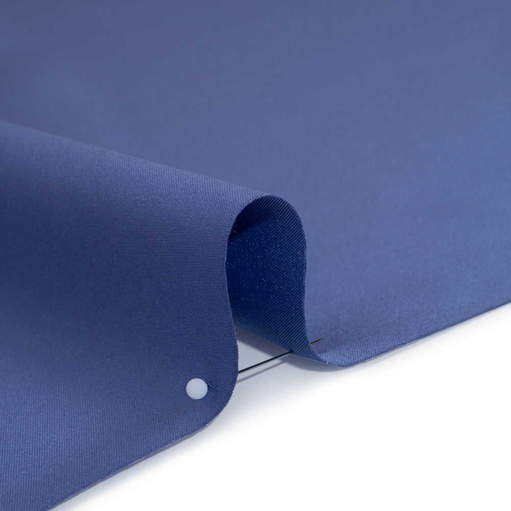 Polyester Satin - Bahama Blue - Reverie Collection - Detail