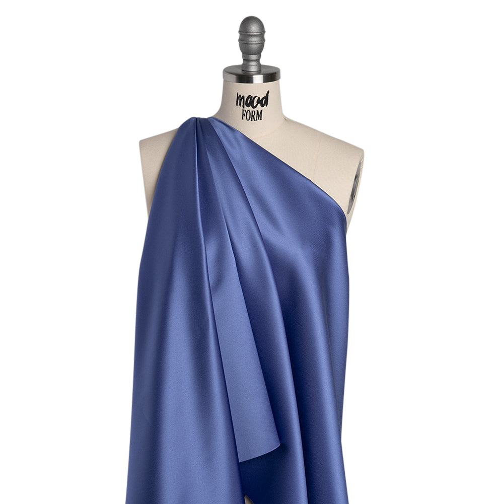 Polyester Satin - Bahama Blue - Reverie Collection - Drape