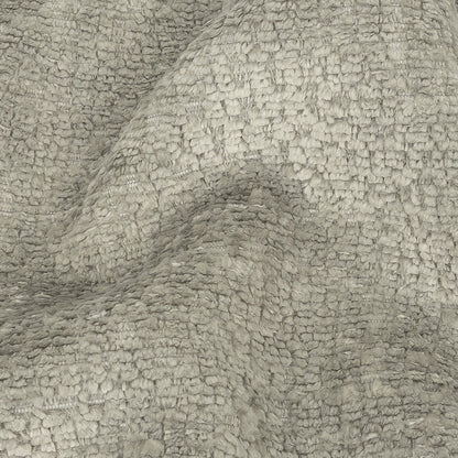 Crypton Hesse Gray Tactile Polyester Chenille Detail