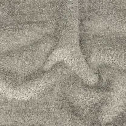 Crypton Hesse Gray Tactile Polyester Chenille