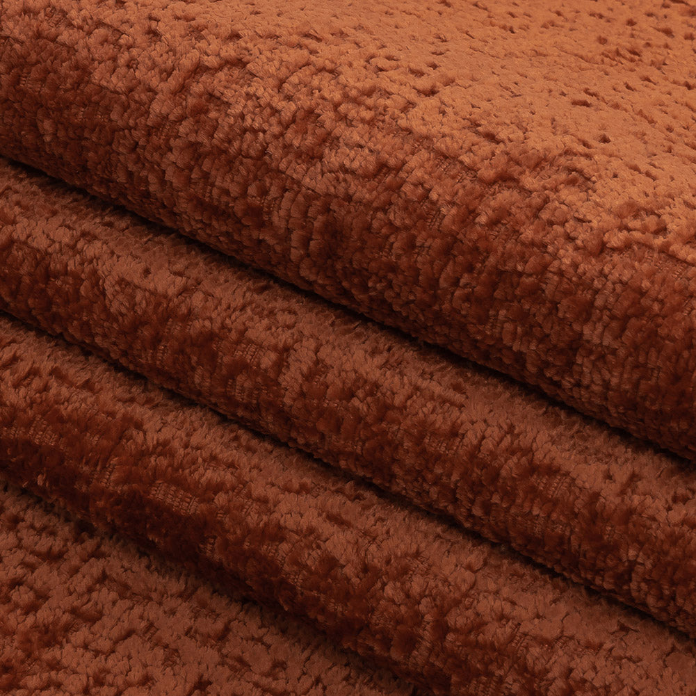 Crypton Hesse Wood Rose Tactile Polyester Chenille Folded