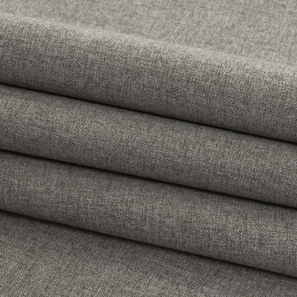 Crypton Sunday Smoke Brushed Polyester Canvas - Folded